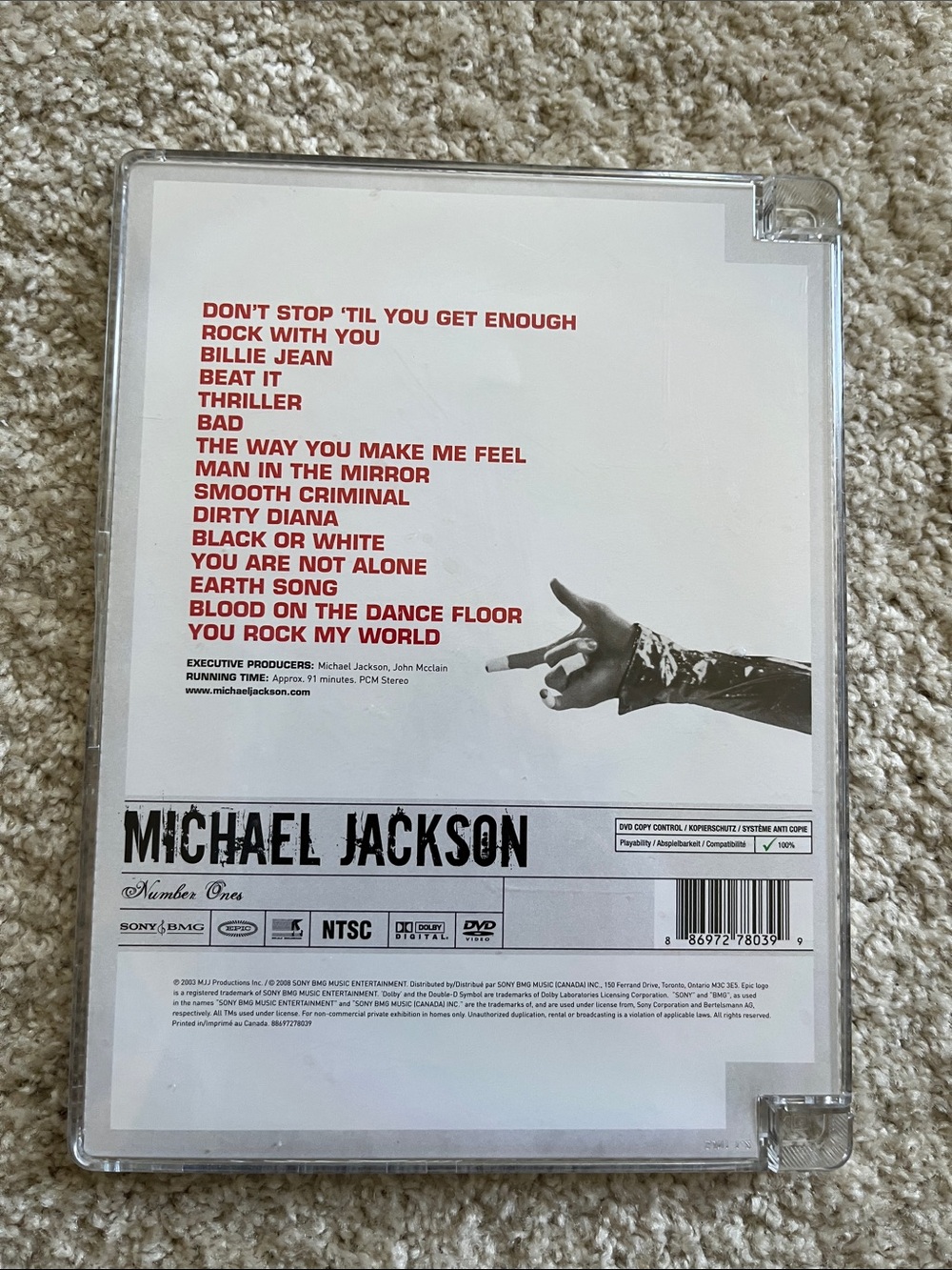 Video cd Michael Jackson - Picture 2 of 3